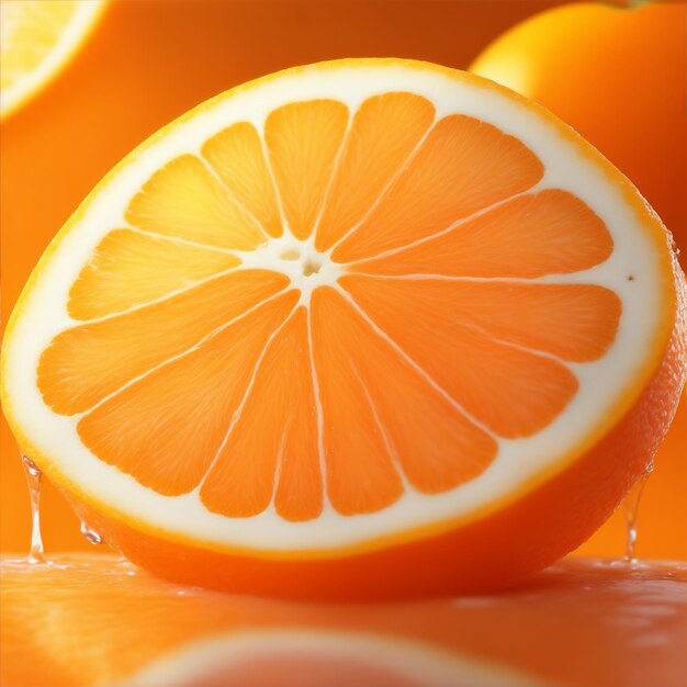 A slice of orange