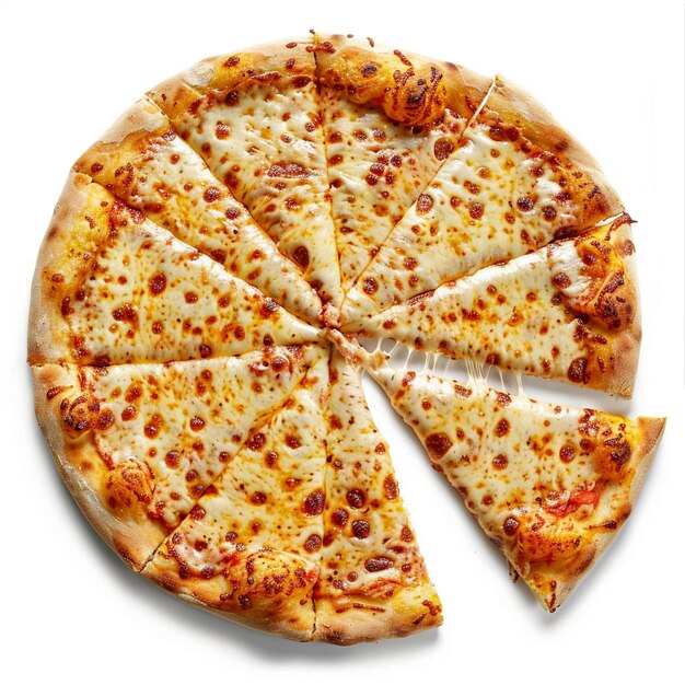 a slice of pizza with a slice cut out of it