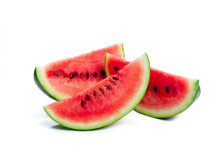 Photo slice of watermelon