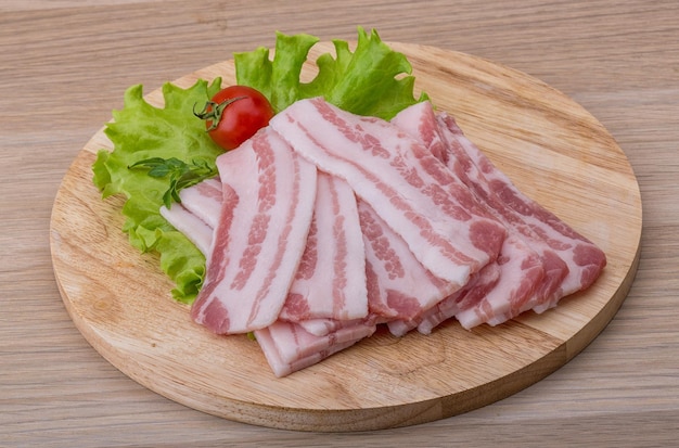 Sliced bacon