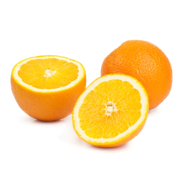 Sliced fresh oranges