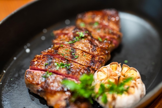 焼き肉 ステーキ 肋骨 眼 中等 稀