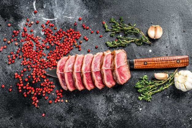 Sliced Grilled Top Blade steak