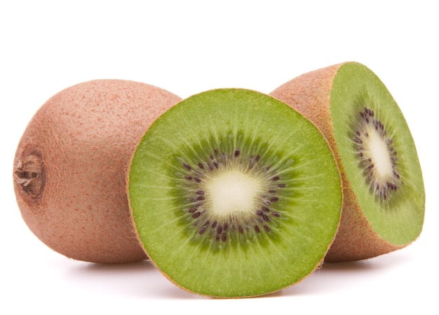 Sliced kiwi fruit half