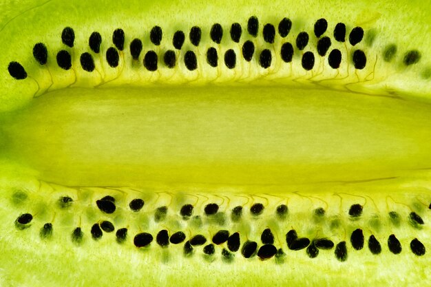 Sliced kiwi