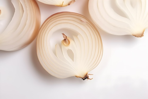 sliced onions