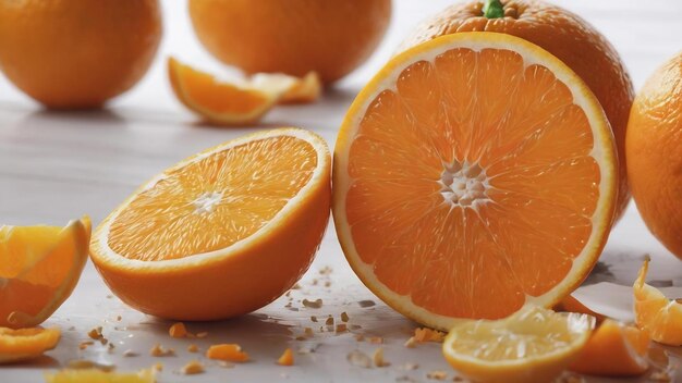 Sliced orange