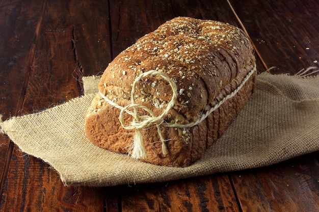 Pane integrale biologico a fette