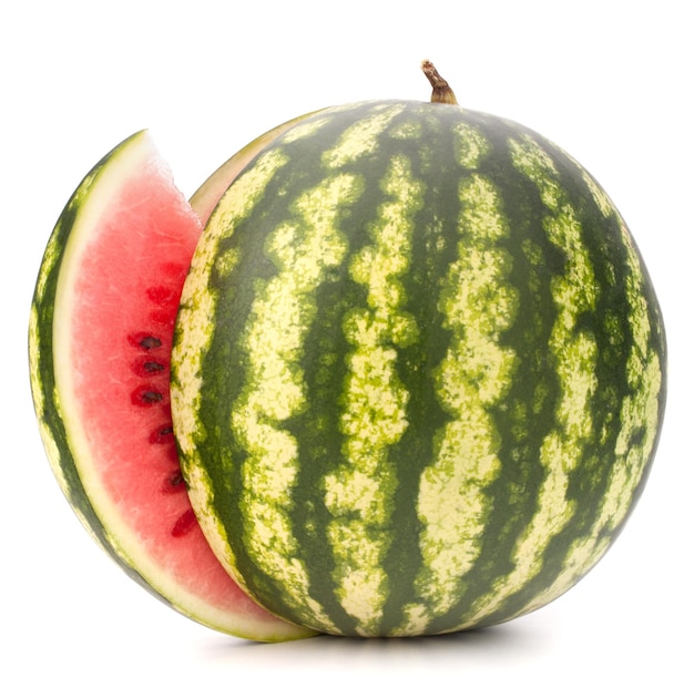 Sliced ripe watermelon