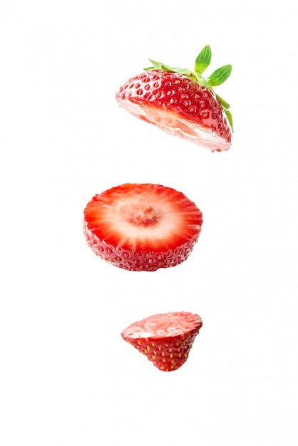 Sliced Strawberries