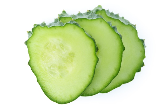 Slices of cucumber