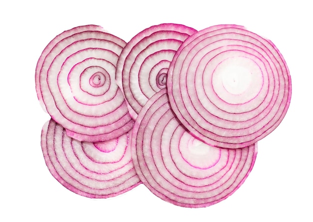 Photo slices of onion