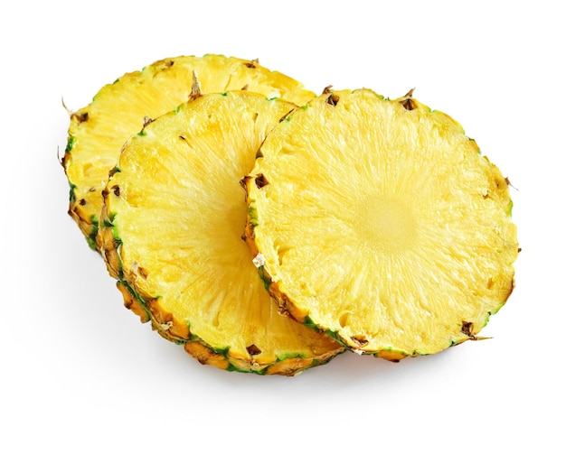 Slices of pineapple