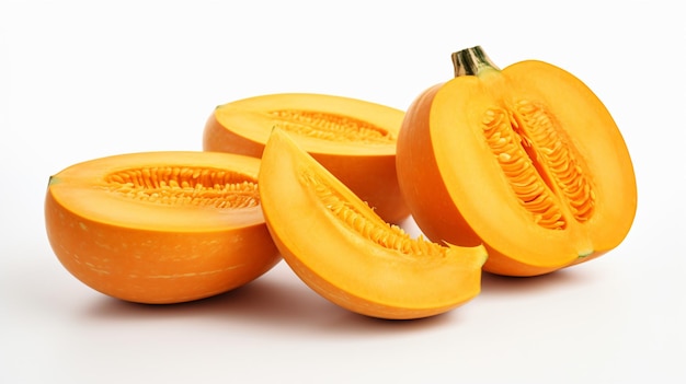 Slices of pumpkin