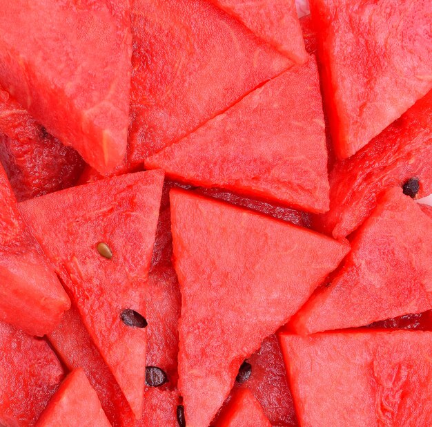 Slices of watermelon