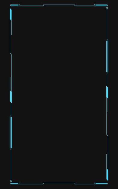 Slimme futuristische interface achtergrond 5