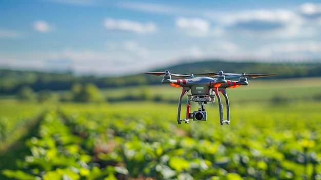 Slimme landbouw drones nauwkeurige landbouw