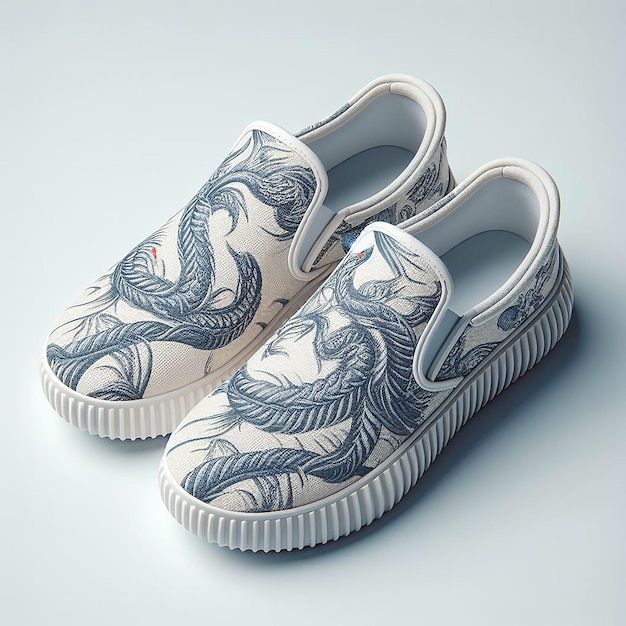 Slipons Shoes pair in high resolutions image