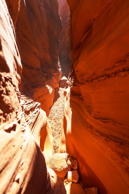 Slot canyon