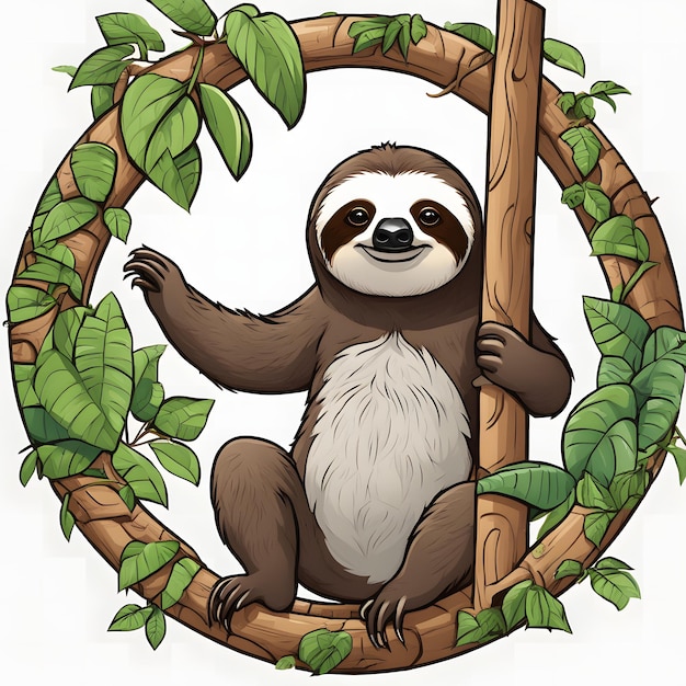 Sloth TShirt Design