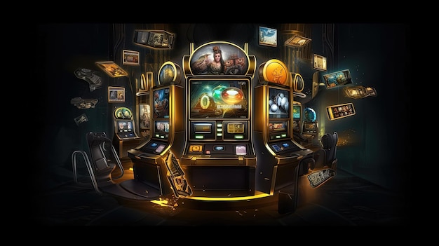 Slots versierd met adembenemende visuele effecten die de sensatie van elke draai verhogen gegenereerd door AI