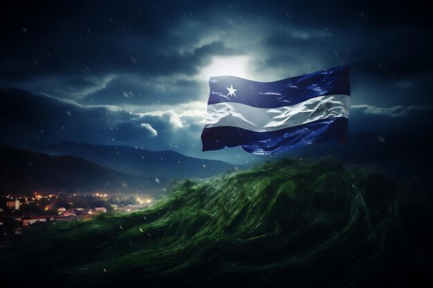 Slovenia flag photo