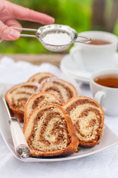 Slovenian walnut roll