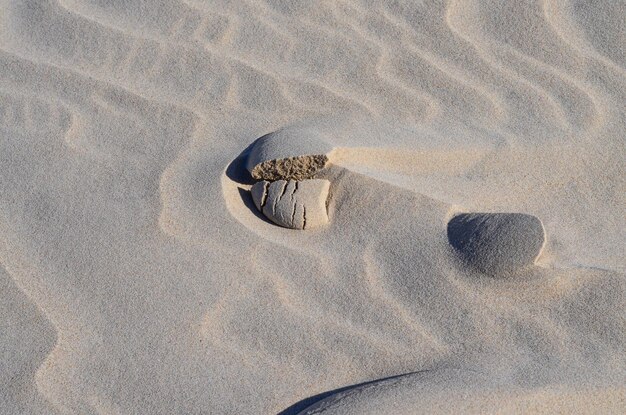 Foto parco nazionale slovinski leba dune di sabbia sulla costa baltica polonia europa