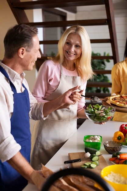 Sluit mensen af met heerlijk eten