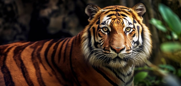 Sluit omhoog van Maleise tijger