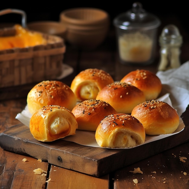 smakelijke hamburgerbroodjes