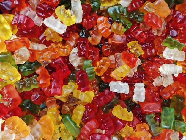 smaken fruitig dikmakend veel blije gummyberen