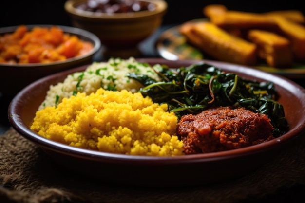 Foto smaken van brazilië een gastronomische reis door de braziliaanse keuken