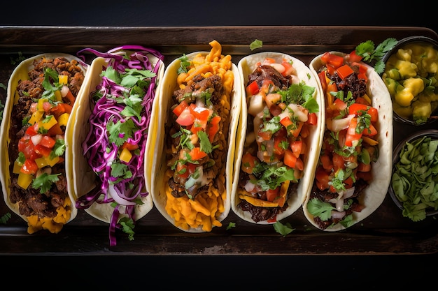 Smaken van mededogen Vegan Tacos die spreken