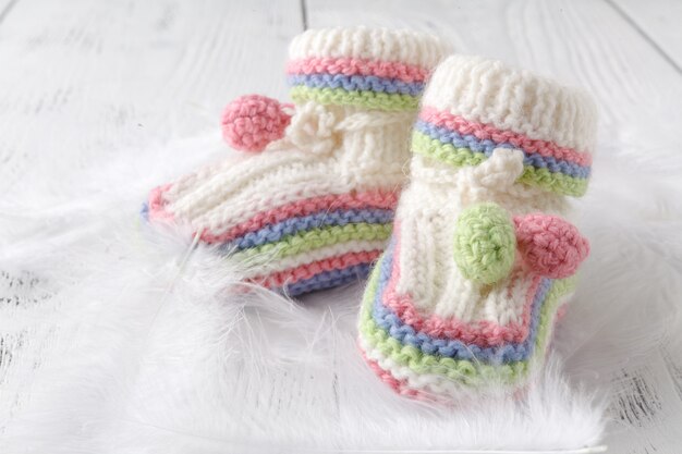 Small baby shoes