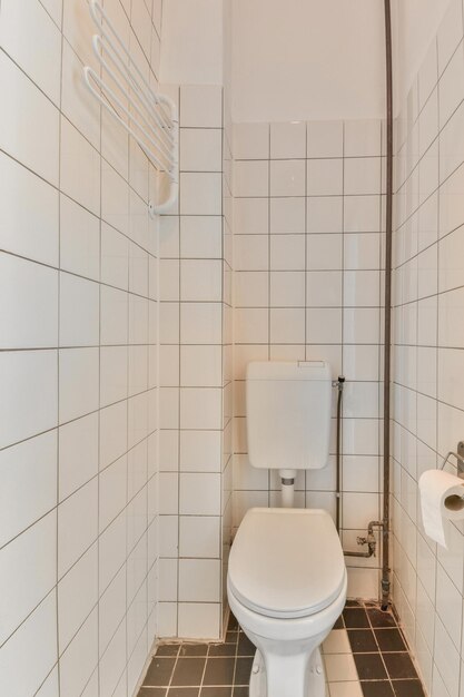 a small bathroom with a toilet and a shower