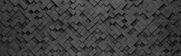 Small Black Squares Pattern