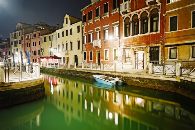 Small canal in Venice Italy