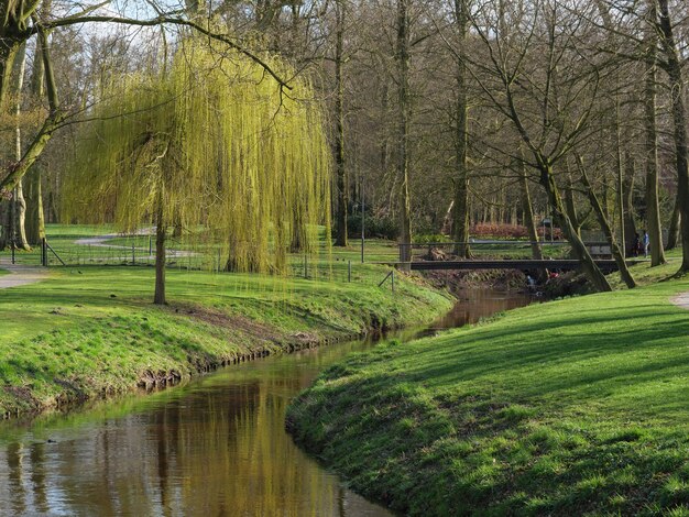 Photo the small city velen in germany