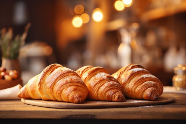 Small cozy cafe coffee shop bakery completing order business interior sunny morning light barista