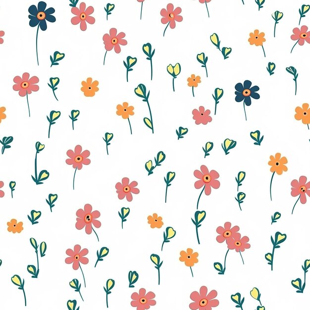 Photo small daisy pattern