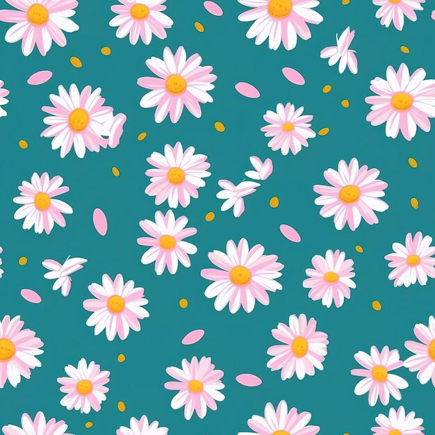 Small daisy pattern