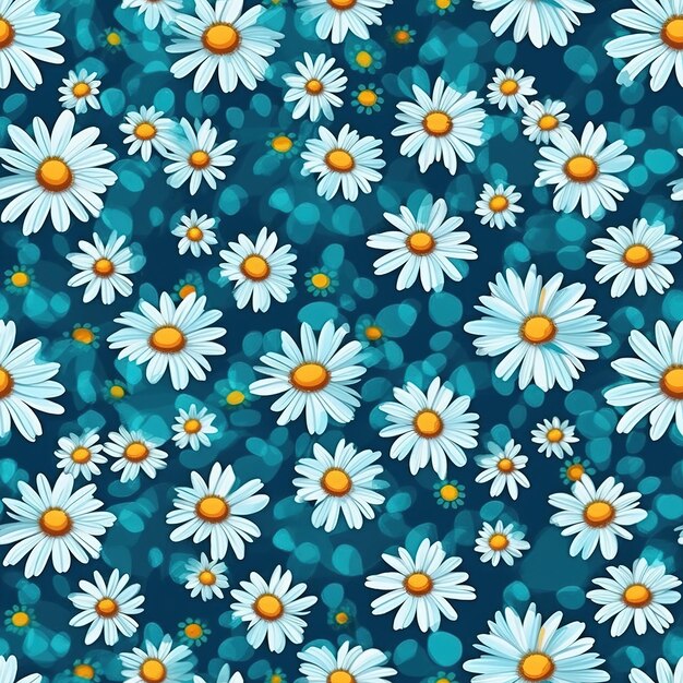 Small daisy pattern