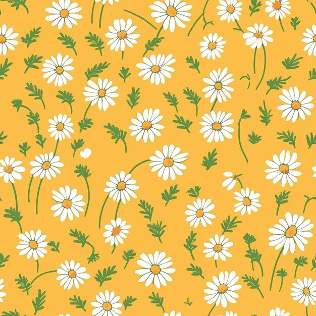 Photo small daisy pattern