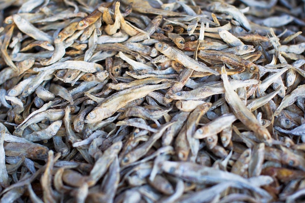 Small dried fish. Taranka