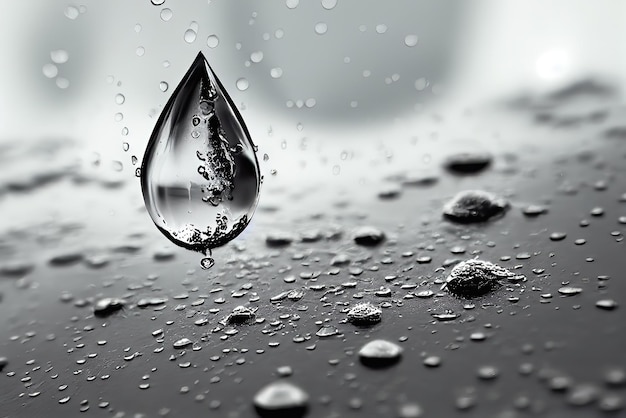 A Small drop of a Rain Concept Art