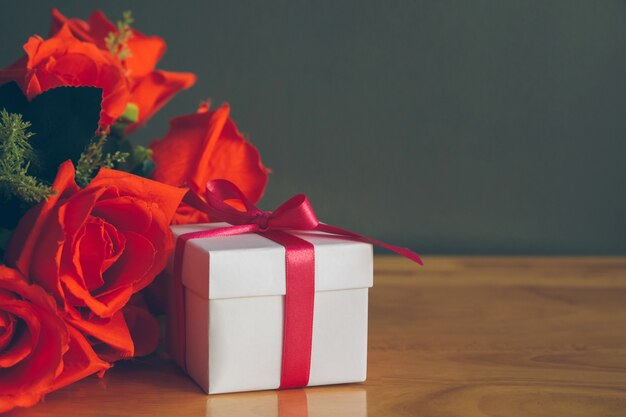 Small gift wrapped with a pink ribbon