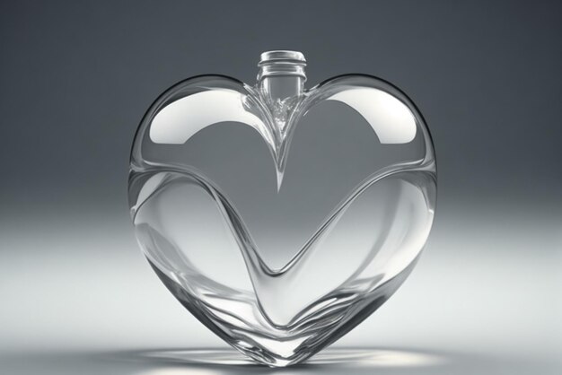 a Small Glass Heart Symbolizing The Fragility And Transparency Of Feelings Image Without Backgroun