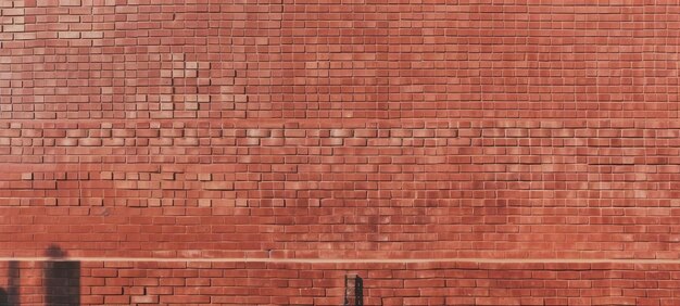 a small image of a red brick wall in the style of minimalist background