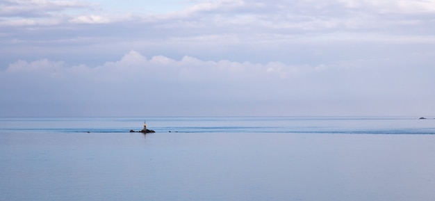 Small island in Brittany towards Perros Guirrec